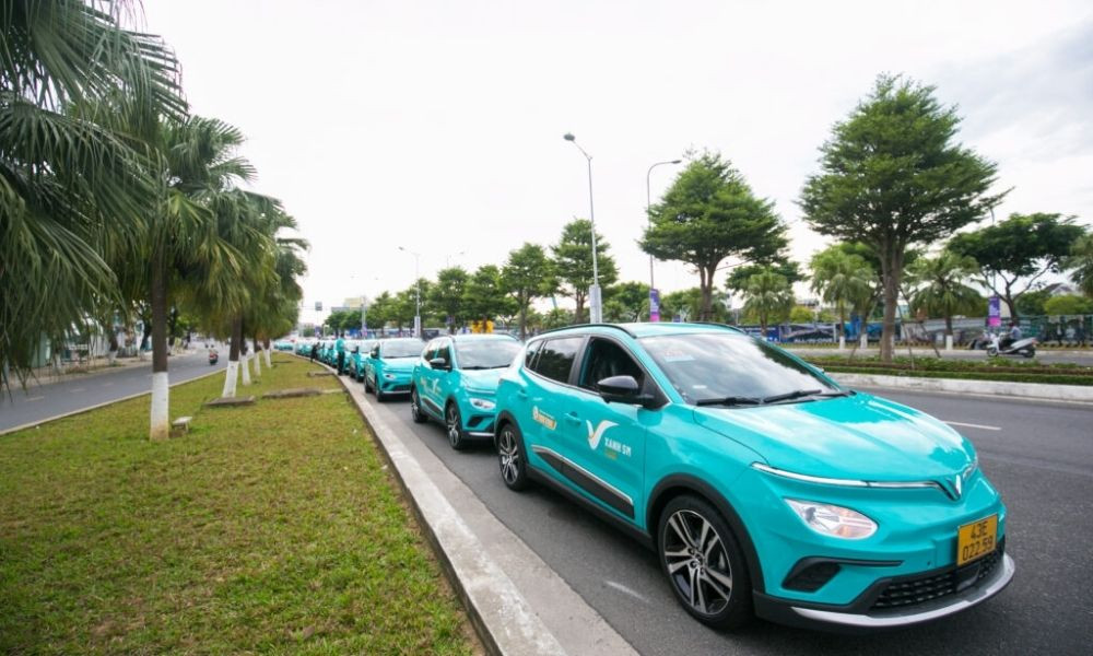 Đội xe ấn tượng của Taxi Xanh SM Lào Cai