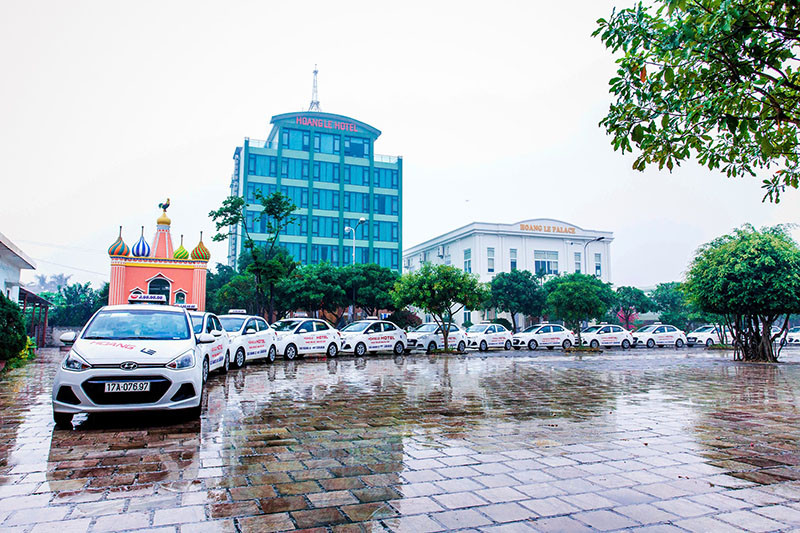 Đội xe chất lượng của số taxi Thái Bình Hoàng Lê