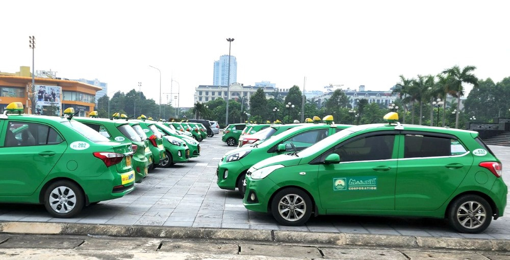 Đội xe chuyên nghiệp của Taxi Mai Linh Kiến Thụy Hải Phòng