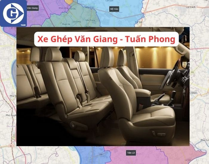 Đội xe của Tuấn Phong phục vụ tuyến xe ghép Văn Giang