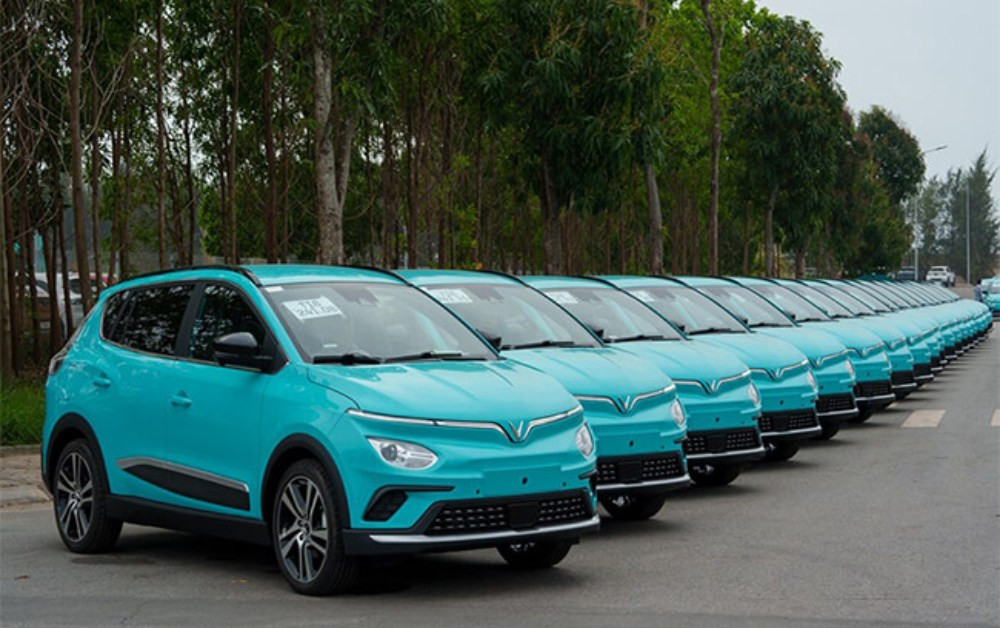 Đội xe hùng hậu của Xanh SM, đáp ứng mọi yêu cầu từ tổng đài taxi Núi Thành