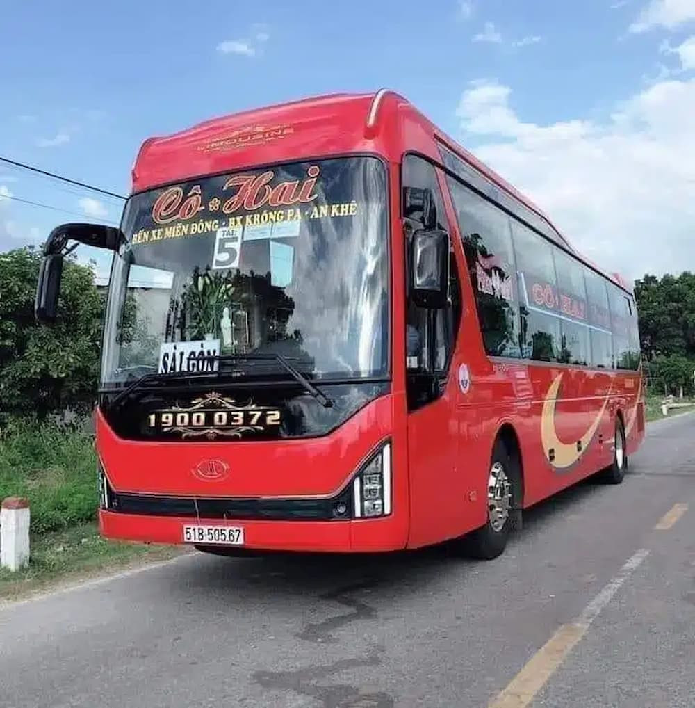 Đội xe khách Cô Hai hoạt động hơn 20 năm tại Gia Lai