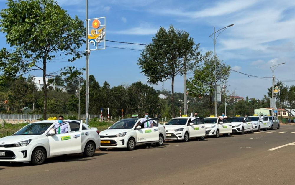 Đội xe taxi Gia Nghĩa Đắk Nông đa dạng, đời mới và sang trọng