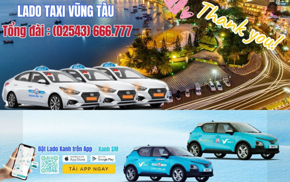 Đội xe taxi Lado hoạt động 24/7 luôn sẵn sàng phục vụ khách hàng (Ảnh: Sưu tầm internet)
