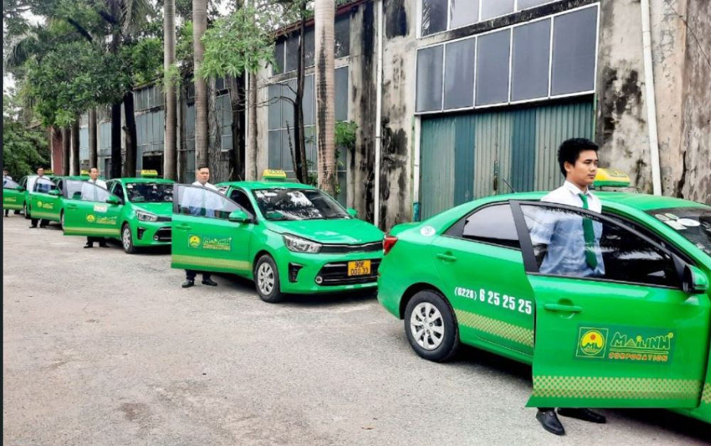 Đội xe taxi Mai Linh Hà Nam hiện đại, sạch sẽ, luôn sẵn sàng phục vụ