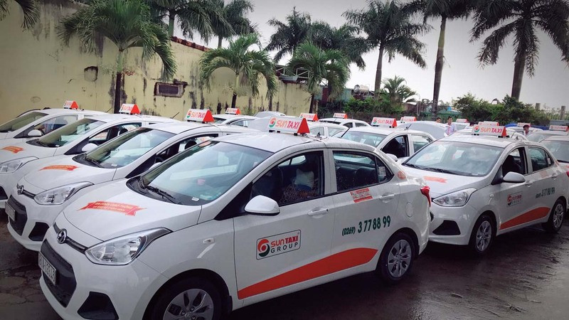 Đội xe taxi Mai Linh Phan Thiết đa dạng 4 và 7 chỗ