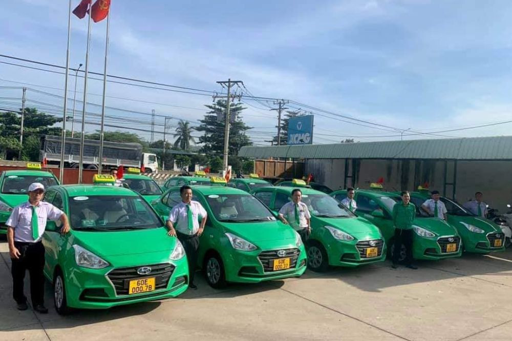 Đội xe taxi Mai Linh tại Đồng Nai, sẵn sàng phục vụ Cẩm Mỹ