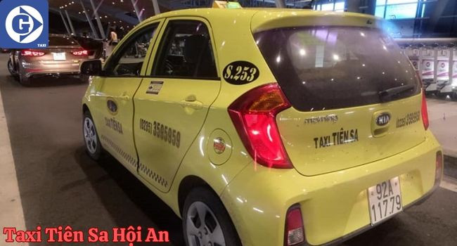 Đội xe Taxi Tiên Sa Hội An hiện đại phục vụ di chuyển