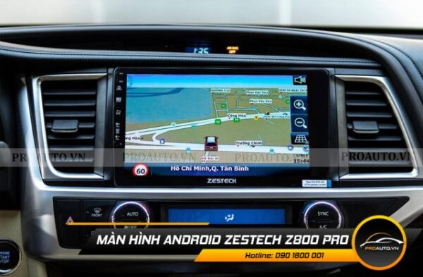 Dòng màn hình Android Zestech Z800 Pro cao cấp cho trải nghiệm vượt trội.