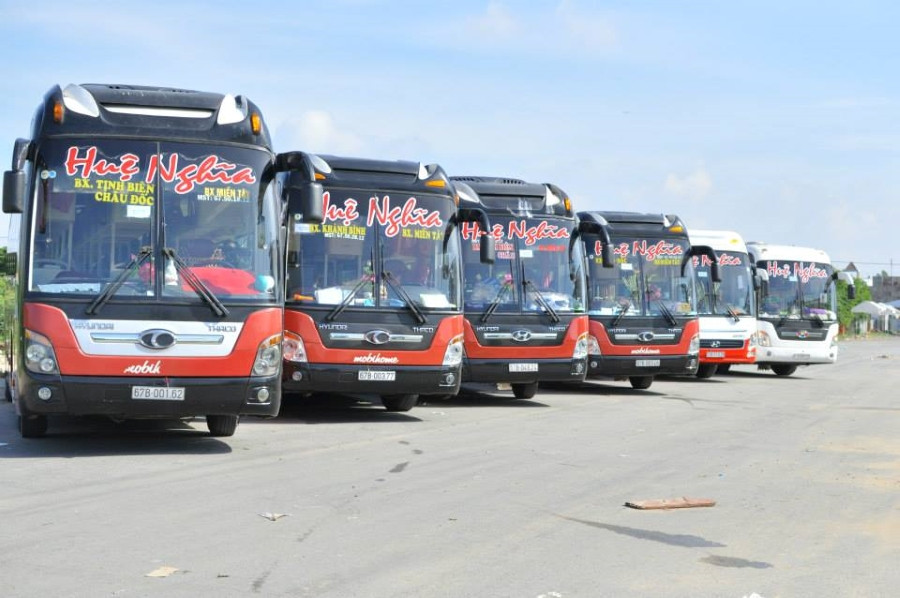 Dòng xe đời mới phục vụ tuyến đi Tây Ninh của Huệ Nghĩa