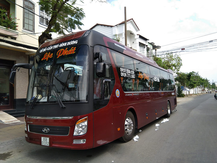 Dòng xe giường nằm cao cấp của nhà xe Lộc Phát tuyến Vũng Tàu Sóc Trăng
