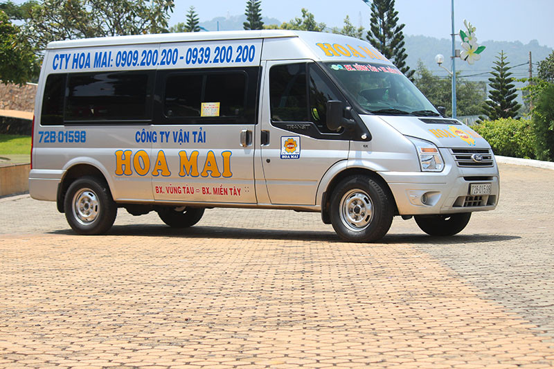 Dòng xe Hoa Mai thường xuyên hoạt động trên tuyến Vũng Tàu - TPHCM