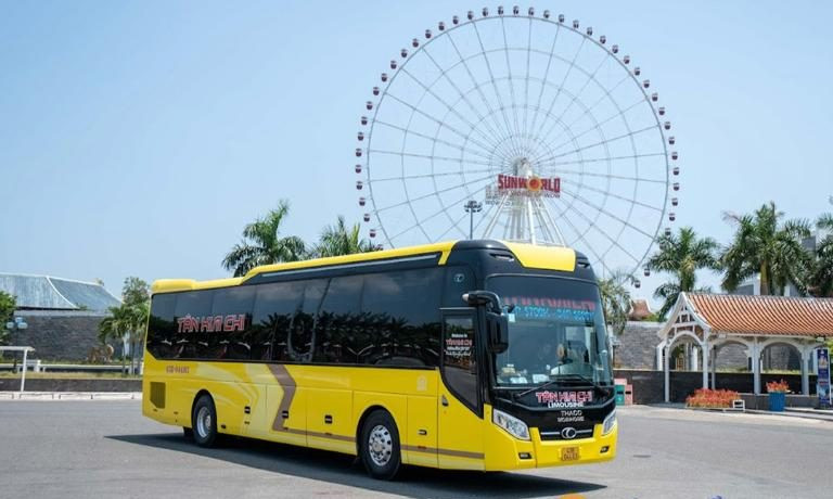 Dòng xe limousine cao cấp của Tân Kim Chi trên tuyến Hà Nội Hội An