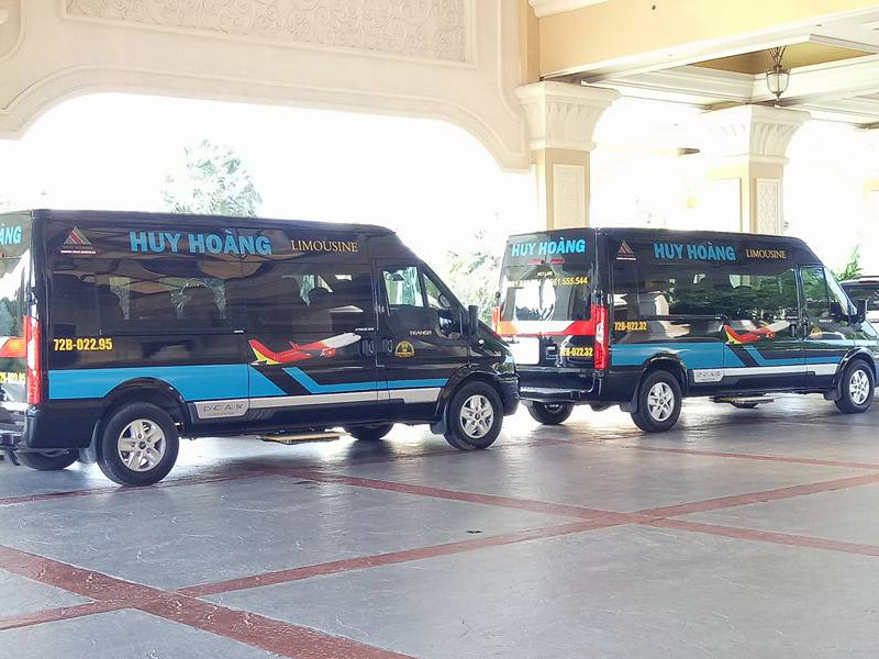 Dòng xe limousine hiện đại của nhà xe Huy Hoàng