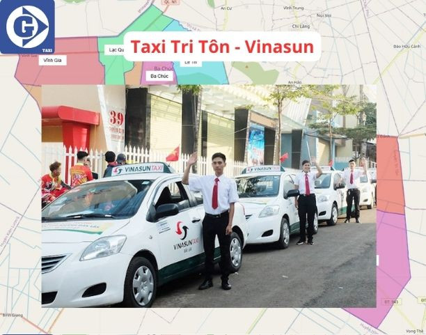 Dòng xe taxi màu xanh lá cây đặc trưng của hãng Vinasun đang hoạt động