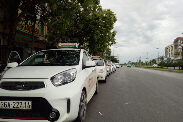 Dòng xe taxi Mekong phục vụ nhu cầu di chuyển tại Thanh Hóa