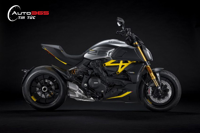 Ducati Diavel 1260S nổi bật với thiết kế hầm hố và thanh lịch