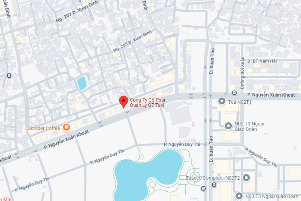G7 Taxi là hãng xe uy tín tại Quận Long Biên