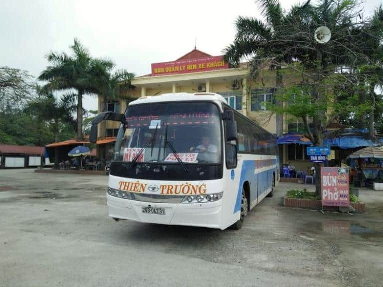 Ghế ngồi thoải mái bên trong xe của hãng Thiên Trường