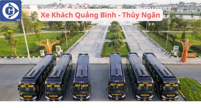Ghế ngồi thoải mái bên trong xe khách Thủy Ngân tại Quảng Bình