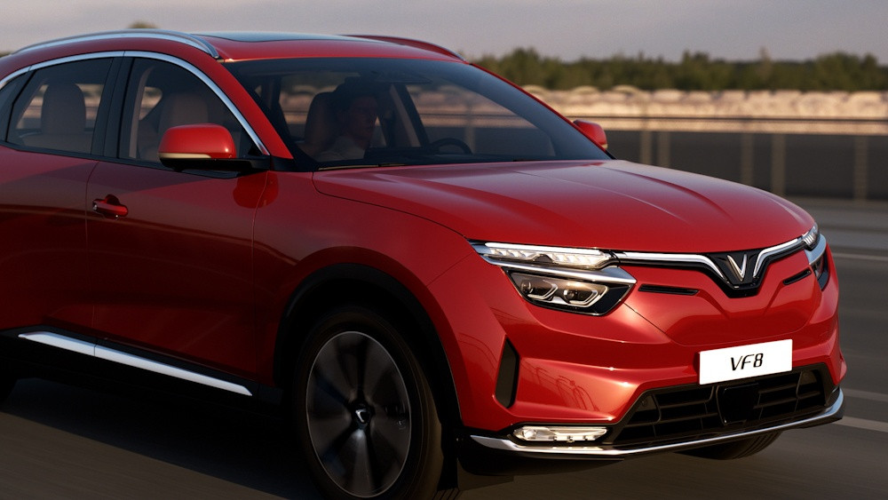 Giá bán VinFast VF 8 cạnh tranh trong phân khúc xe SUV điện