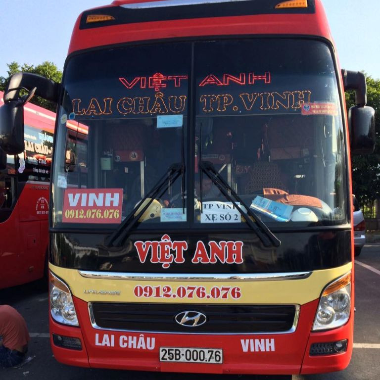 Giá vé hợp lý của nhà xe Việt Anh cho khách đi Thanh Hóa Sapa