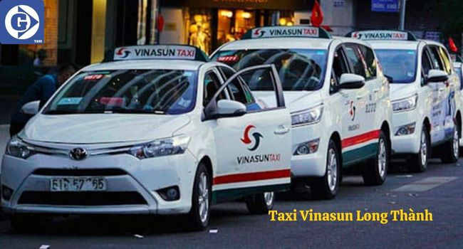 Giao diện đặt chuyến trên ứng dụng Taxi Vinasun Long Thành