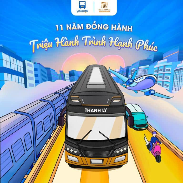 Giao diện đặt vé Nhà xe Thanh Ly qua website