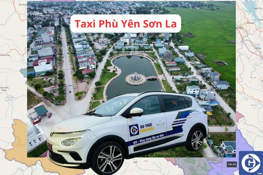 Giao diện đặt xe GV Taxi tại Phù Yên Sơn La qua ứng dụng di động