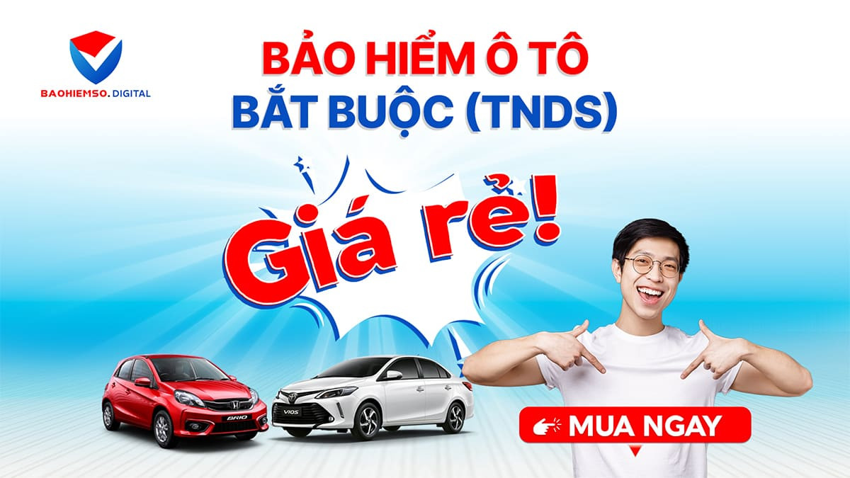 Giao diện mua bảo hiểm ô tô online trên nền tảng số