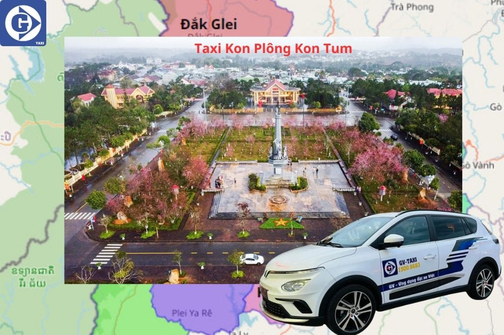Giao diện ứng dụng đặt taxi tại Kon Plông Kon Tum