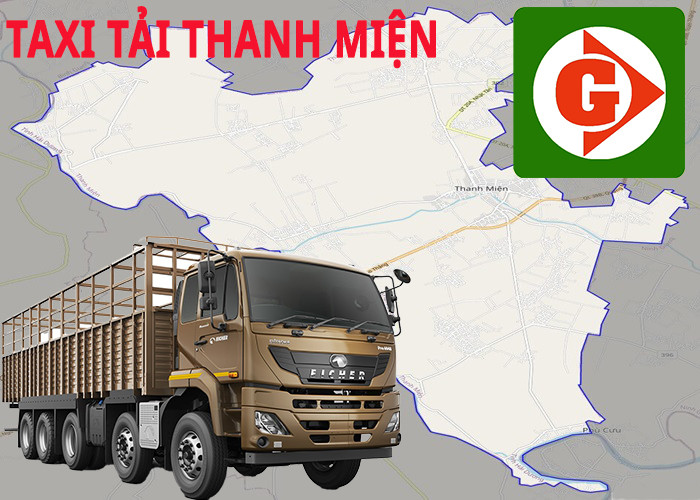 Giao diện ứng dụng đặt taxi tải tiện lợi trên điện thoại