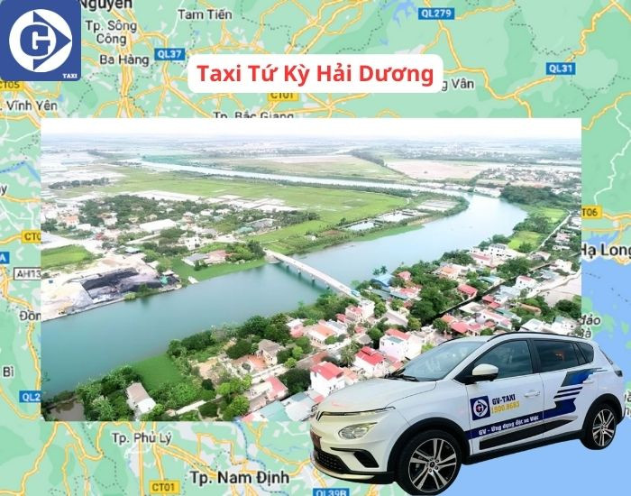 Giao diện ứng dụng đặt taxi tiện lợi tại Tứ Kỳ Hải Dương