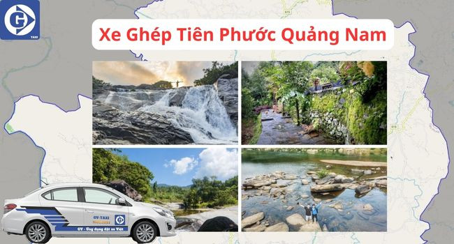 Giao diện ứng dụng đặt Xe Ghép Tiên Phước Quảng Nam