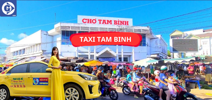 Giao diện ứng dụng đặt xe taxi tại Tam Bình Vĩnh Long