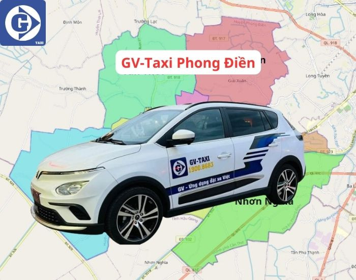 Giao diện ứng dụng đặt xe taxi trên điện thoại