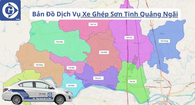 Giao diện ứng dụng giúp đặt Xe Ghép Sơn Tịnh Quảng Ngãi nhanh chóng