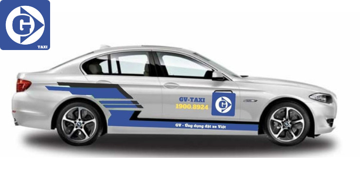 Giao diện ứng dụng GV-Taxi trên điện thoại