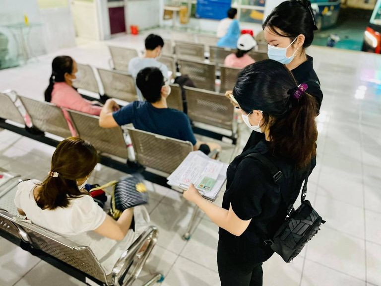 Giao diện website chính thức của nhà xe Tiến Oanh Buôn Ma Thuột
