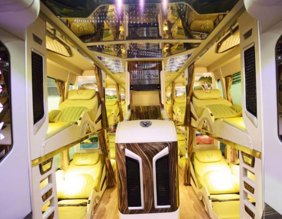 Giường nằm trên xe Giáp Diệp phân chia riêng tư