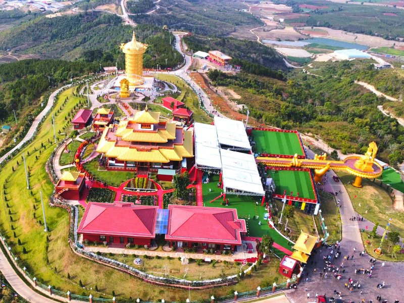 Góc nhìn toàn cảnh Samten Hills Dalat
