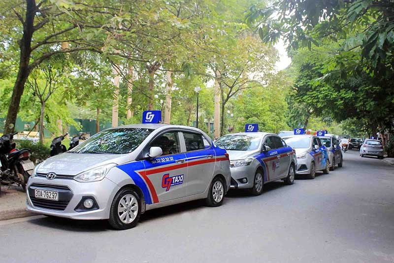 Hãng G7 Taxi với đội xe sẵn sàng phục vụ nhu cầu taxi đi sân bay của hành khách.