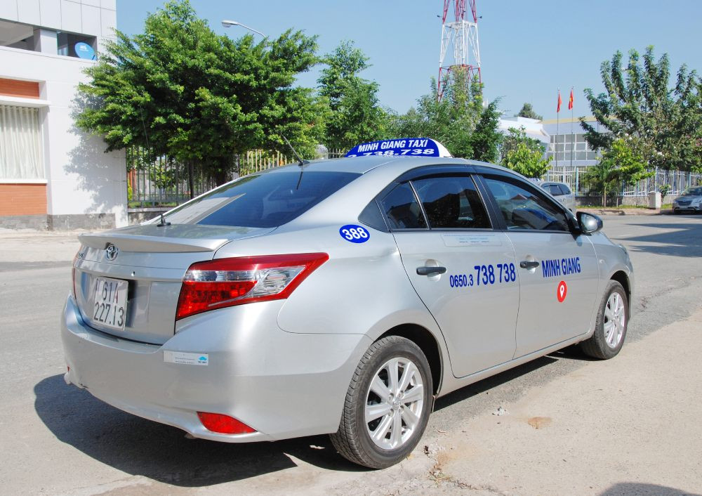 Hãng taxi Minh Giang đã hoạt động lâu năm tại Thuận An