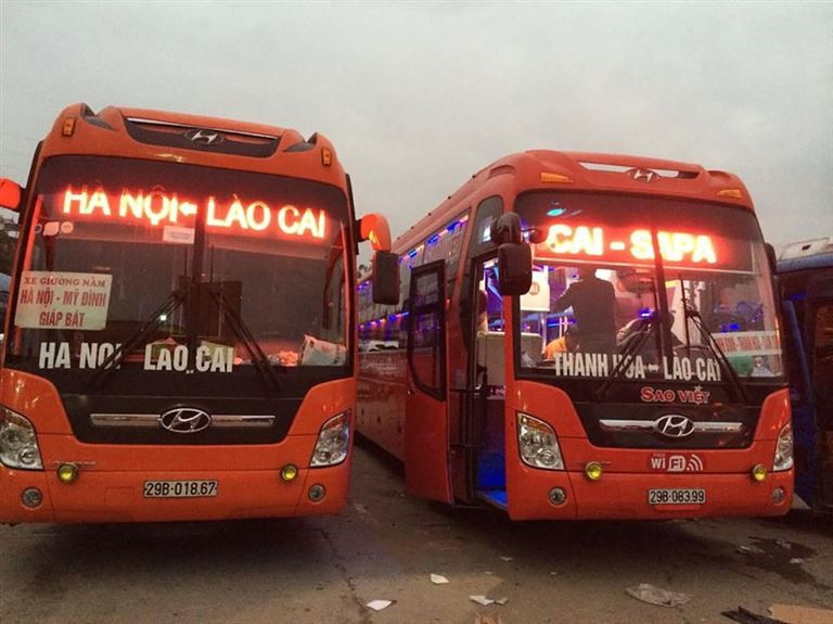 Hãng xe khách Sao Việt được hành khách trên tuyến Ninh Bình Phú Thú tin tưởng