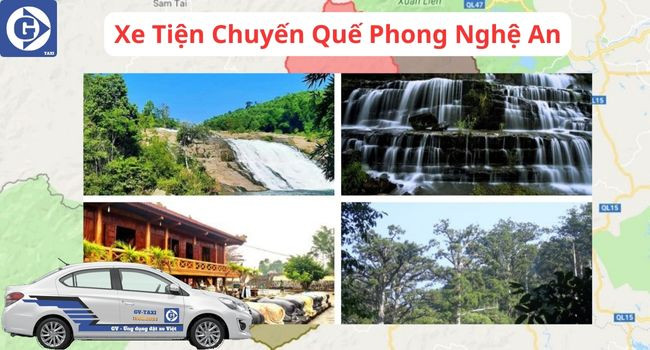 Hành khách đang thao tác trên điện thoại để đặt xe ghép Quế Phong Nghệ An