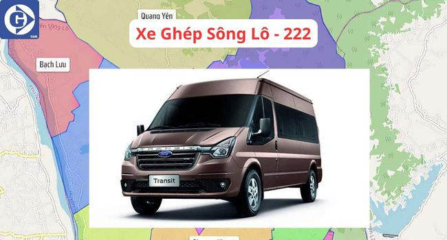 hành khách di chuyển tiện lợi với xe ghép sông lô vĩnh phúc