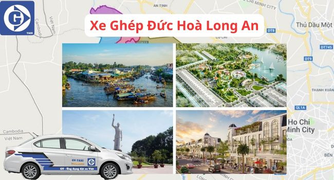 Hành khách lên xe ghép tại Đức Hoà Long An