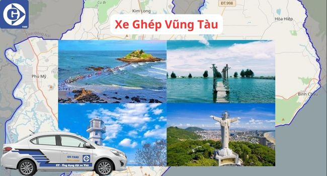 Hành khách lên xe ghép Vũng Tàu để khởi hành