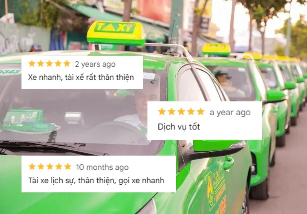 Hành khách luôn đánh giá cao chất lượng dịch vụ của Taxi Mai Linh
