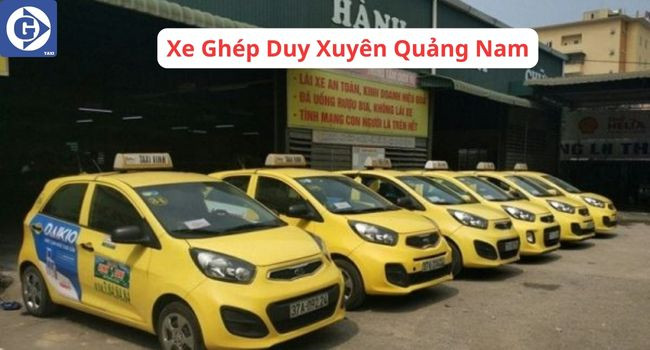 Hành khách sử dụng dịch vụ xe ghép Duy Xuyên